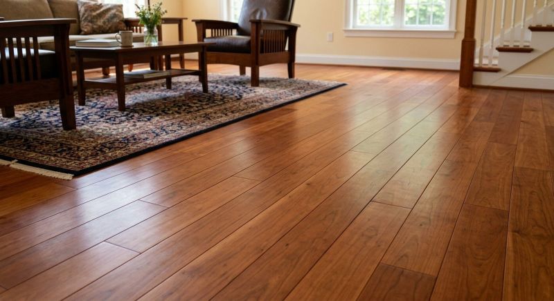 Cherry Floor Installation in Bethesda, MD