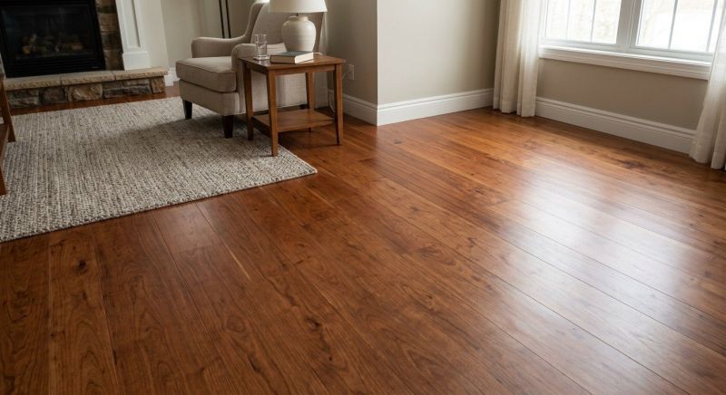 Cherry Floor Installation in Upperville, VA