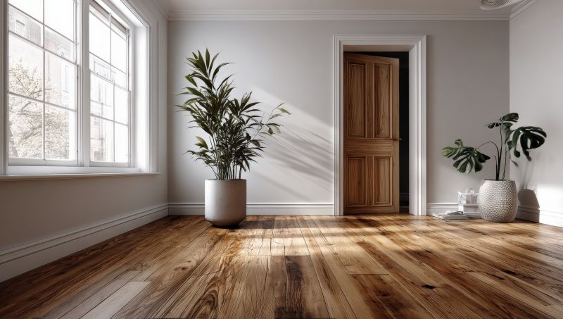 Dark Wood Floor Installation in Sterling, VA