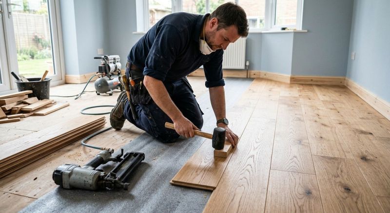 Hardwood Floor Installation in Bluemont, VA