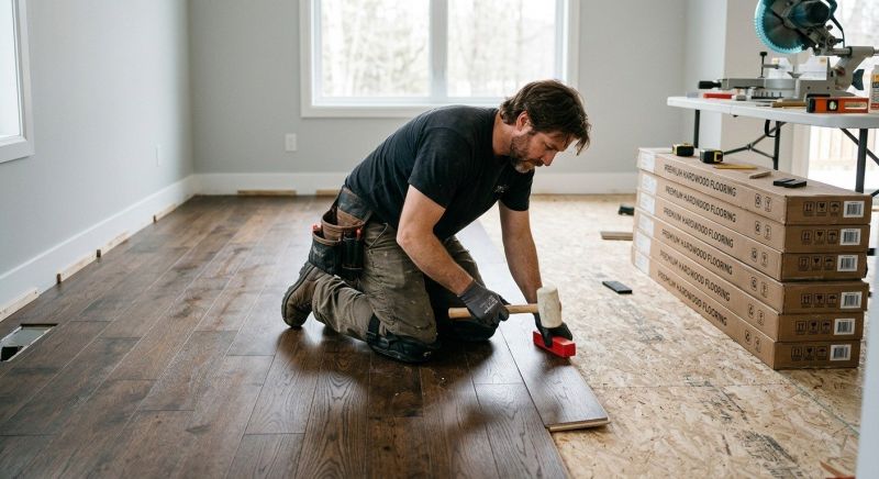 Hardwood Floor Installation in Cabin John, MD