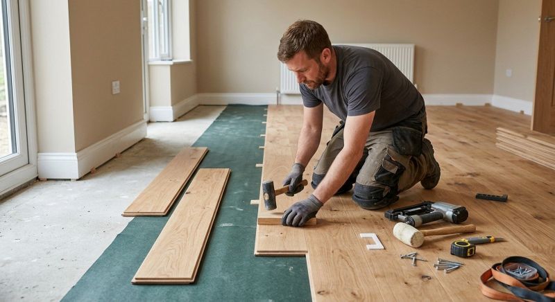 Hardwood Floor Installation in Herndon, VA