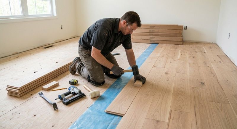 Hardwood Floor Installation in Sterling, VA