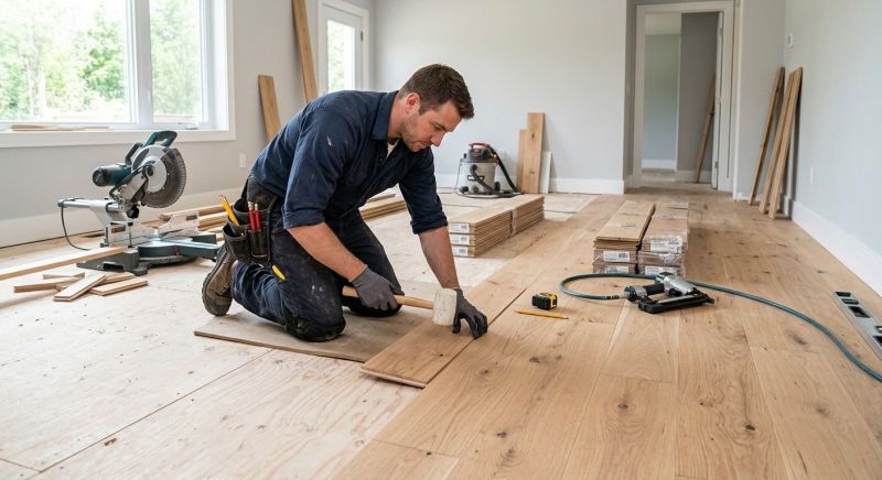 Hardwood Floor Installation in Montgomery County, MD