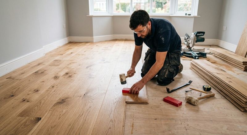 Hardwood Floor Installation in Purcellville, VA