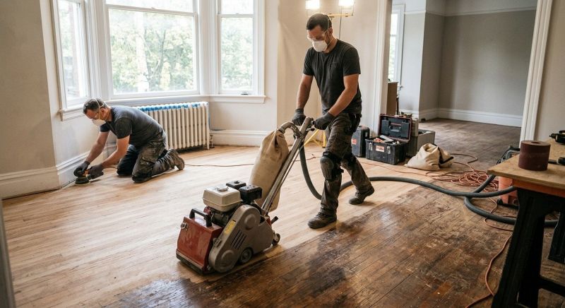 Hardwood Floor Renovation in Sterling, VA