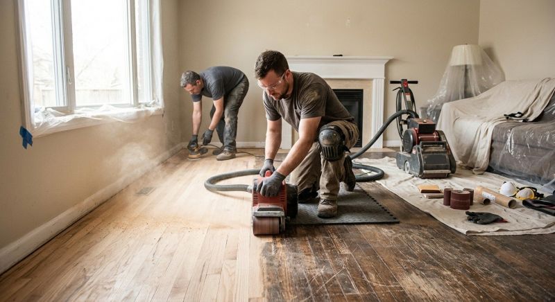 Hardwood Floor Renovation in Sterling, VA