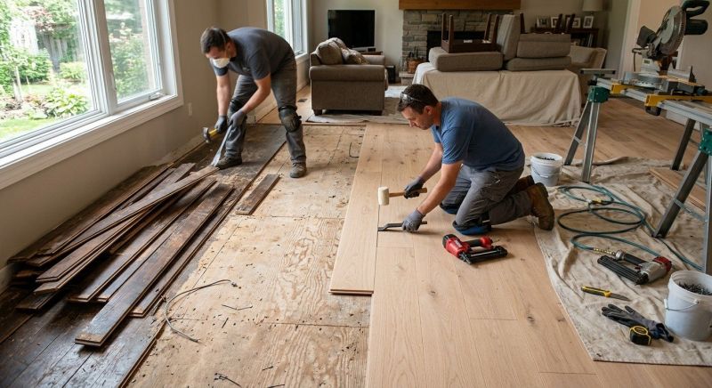Hardwood Replacement in Oakton, VA