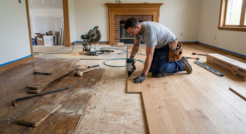 Hardwood Replacement in Sandy Spring, MD