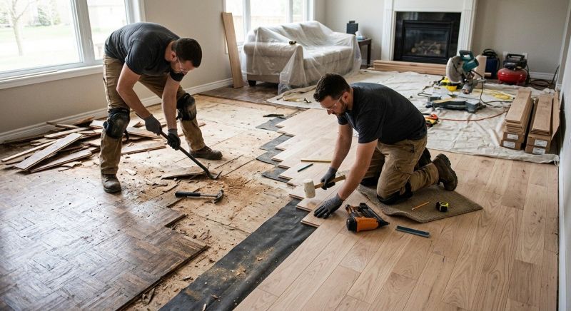 Hardwood Replacement in Vienna, VA