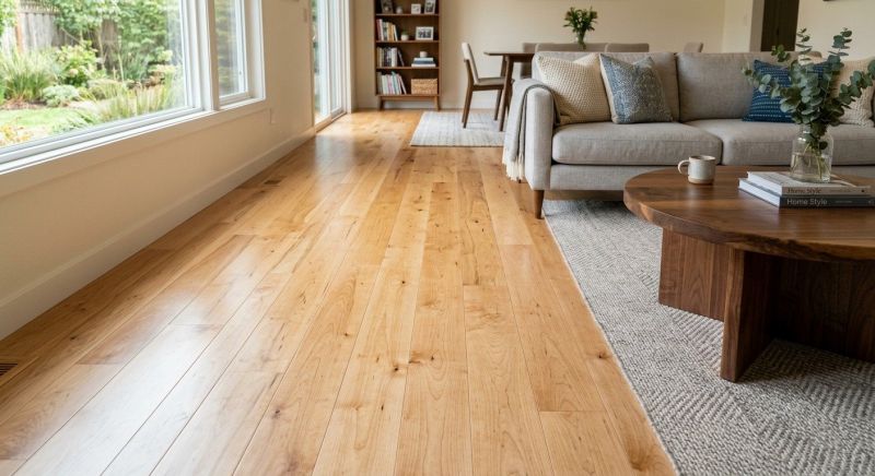 Maple Flooring Installation in Hamilton, VA