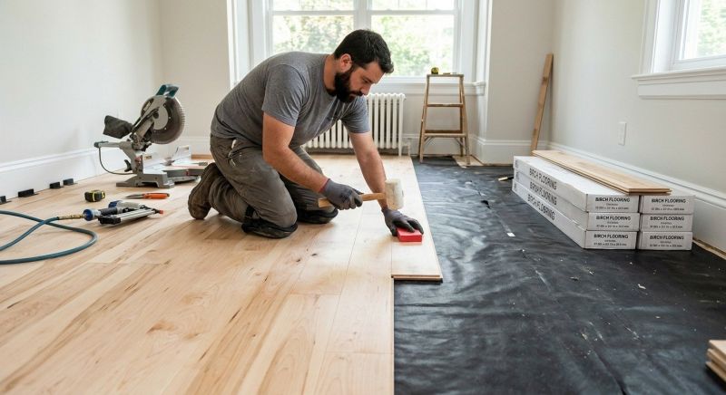 Maple Flooring Installation in Vienna, VA