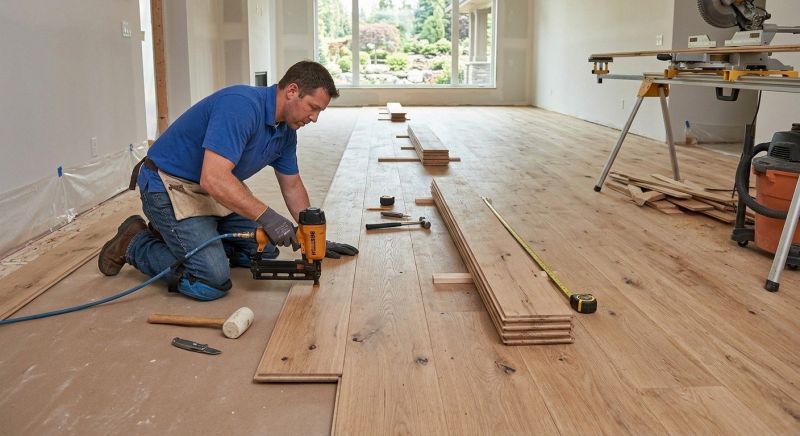 Plank Floor Installation in Sterling, VA