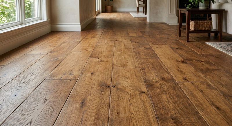 Wide Plank Floor Installation in Sterling, VA
