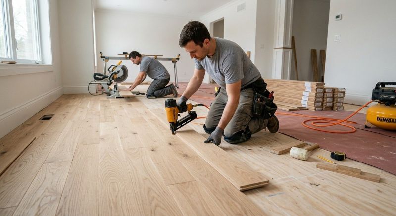 Wood Floor Replacement in Upperville, VA