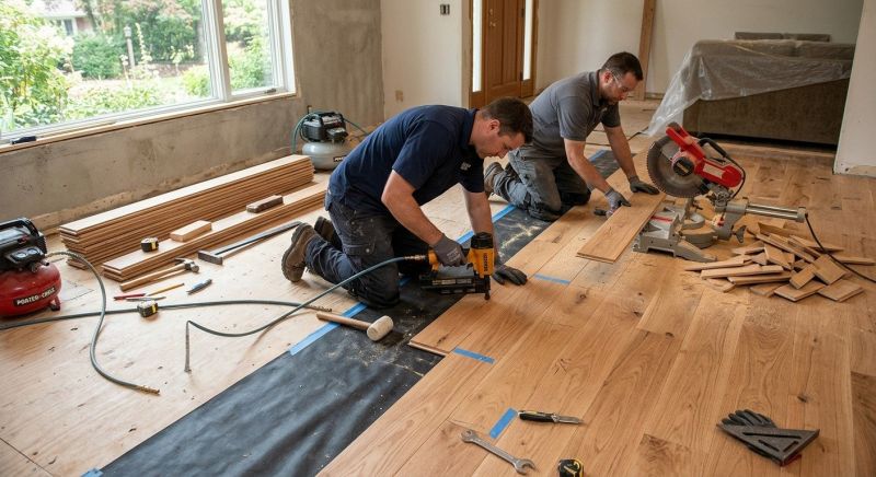 Wood Flooring Installation in Poolesville, MD